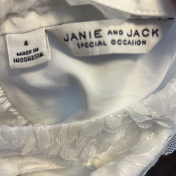 Gorgeous Janie and Jack Special Occasion The Rosette Party Dress! Worn once! - Picture 9 of 10